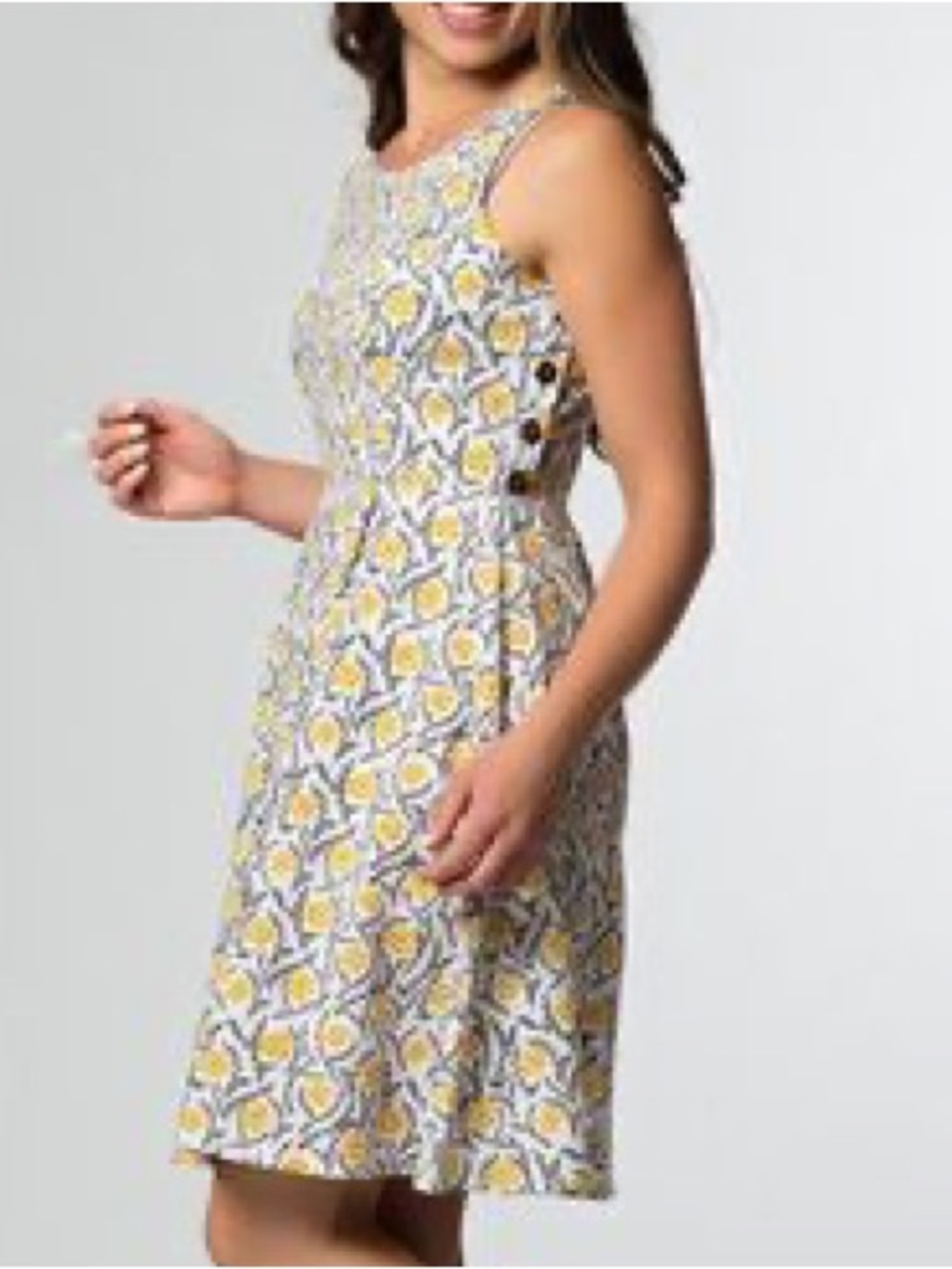 Mata Traders Floral Patterned Cotton Midi